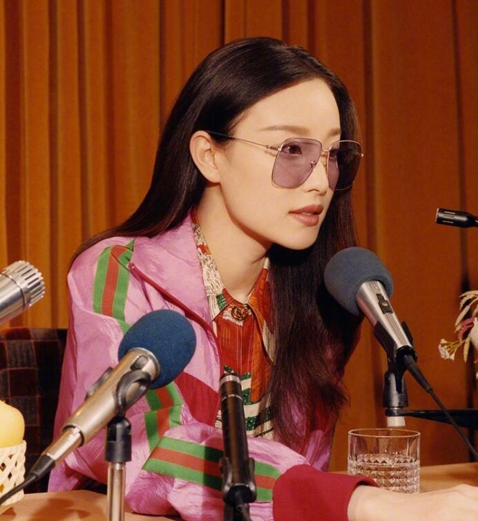 真人間Gucci Girl拍攝眼鏡大片，倪妮居然這么“方”？