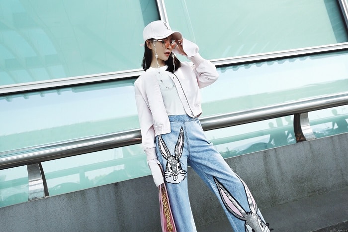 少女心撞上hippop風，時尚博主杜杜街拍有點酷【圖】