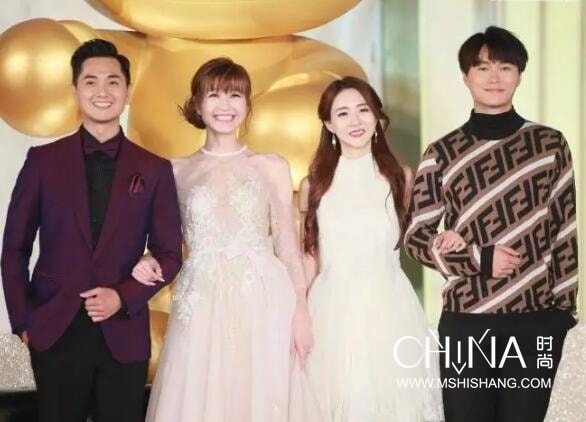 TVB2019無線節目巡禮全臺小生花旦盛裝亮相紅毯現場圖