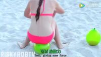 哈哈哈，小伙騙美女坐有屎的氣球，看的我尷尬癥都犯了
