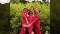 簡陽家洲花園廣場舞舞友相冊女人愛漂亮男人愛瀟灑