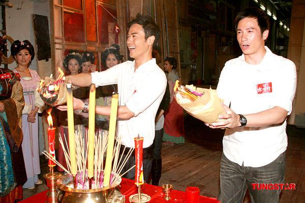 2009年《宮心計(jì)》拜神宣傳