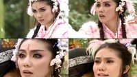 嘉慶君遊臺灣中被控制的水靈(王宇婕飾)變回善良的水靈(王宇婕飾)