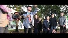 拍攝花絮之喻恩泰裝孫子