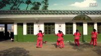 沐集中學(xué)廣場(chǎng)舞雙人舞最美天下 編舞：蝶依  演示：沐集中學(xué)健身隊(duì)