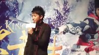 110915,大武生西安影迷見面會 韓庚說：“我從來不玩票！”蓉旦兒自拍.wmv