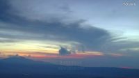天空下的夕陽(yáng)云彩流動(dòng) 高清視頻實(shí)拍素材