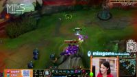 LOL英雄聯(lián)盟：Miss排位日記 迎接你的死亡日記吧！解說(shuō)名人： 小智 小蒼 Jy 騷男 職業(yè)聯(lián)賽！