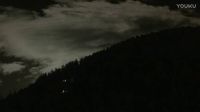 天空下夜晚的云彩流動(dòng)閃爍星星點(diǎn)點(diǎn) 高清實(shí)拍素材