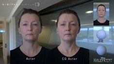 制作特輯之真人與CG角色對比