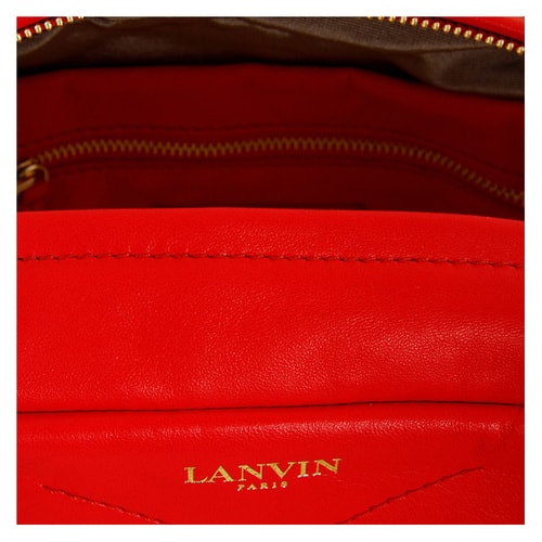 【包郵包稅】Lanvin/浪凡 女士 羊皮 鉚釘裝飾 單肩包 EB