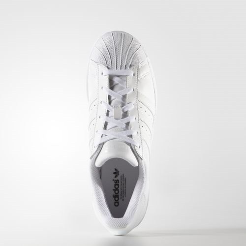 adidas(阿迪達斯) *Original Superstar系列白色皮質女士運動鞋 美碼8#