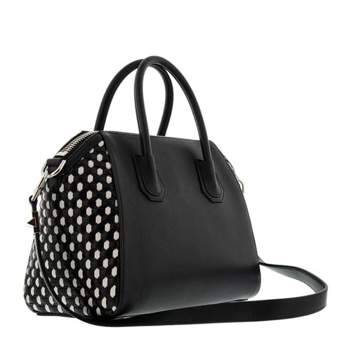 Givenchy/紀(jì)梵希 女士黑色羊皮手提包 %BB05113433 004