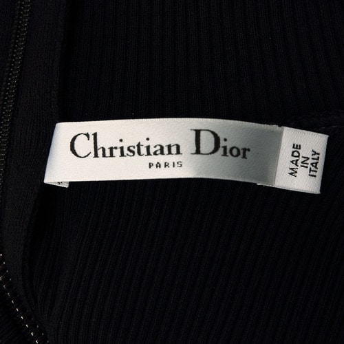 DIOR/迪奧 秋冬修身拼接長(zhǎng)袖高領(lǐng)羊毛連衣裙 女士連衣裙 5A21617A1176PP1605