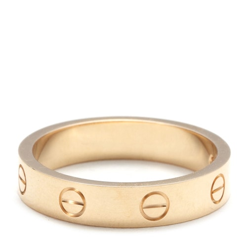 CARTIER(卡地亞) CARTIER/卡地亞love18K玫瑰金鉆石女士戒指\指環B4050700