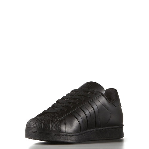 adidas(阿迪達(dá)斯) *黑色經(jīng)典運(yùn)動鞋 美碼9.5#