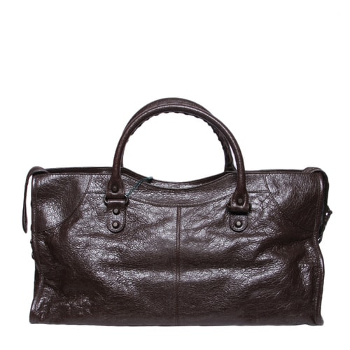 Balenciaga/巴黎世家 女士純色羊皮中號提挎兩用包 168028 D94JT 2065