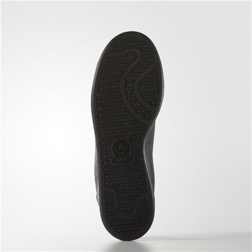 adidas 黑色 STAN SMITH 皮革透氣運動鞋 M20327