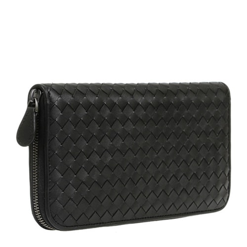 Bottega Veneta/葆蝶家 男士長款牛皮拉鏈手拿包311263