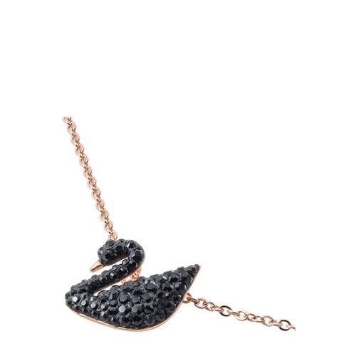 Swarovski/施華洛世奇 女士黑色Swan黑天鵝項(xiàng)鏈 小號(hào) 5190617 161202