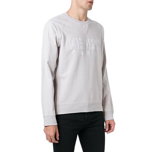 KENZO/高田賢三 男士灰色logo衛(wèi)衣 F655SW1094MC