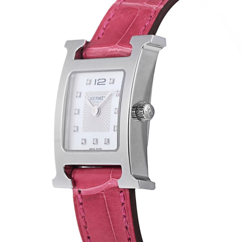 HERMES(愛(ài)馬仕) H-Watch系列女士石英腕表