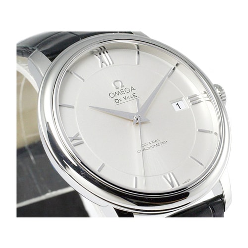 OMEGA/歐米茄碟飛典雅天文臺精鋼自動機械男表(424.13.40.20.02.001)