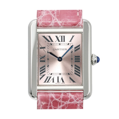 CARTIER/卡地亞坦克系列石英女表W5200000