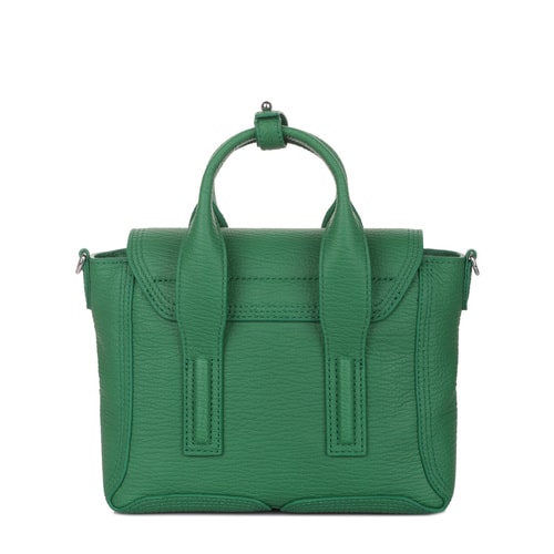 3.1 PHILLIP LIM/菲利林3.1女士綠色小號(hào)牛皮手提包 單肩包 AS160226