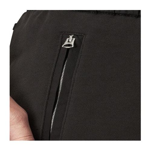 BURBERRY/博柏利 巴寶莉新款男士運(yùn)動(dòng)休閑長(zhǎng)褲棉質(zhì)修身衛(wèi)褲黑色透氣褲子 3991397