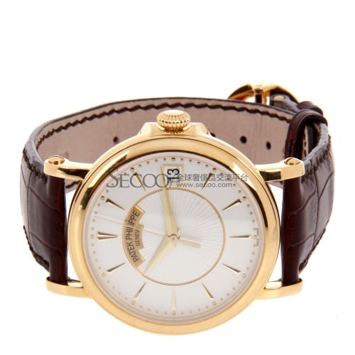 Patek Philippe/百達(dá)翡麗 Calatrava 系列男士機(jī)械腕表5153J-001