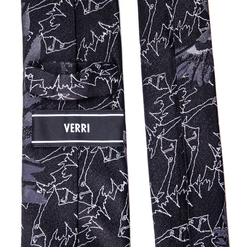 【16年秋冬新款】VERRI/VERRI 男士繡花工藝領帶