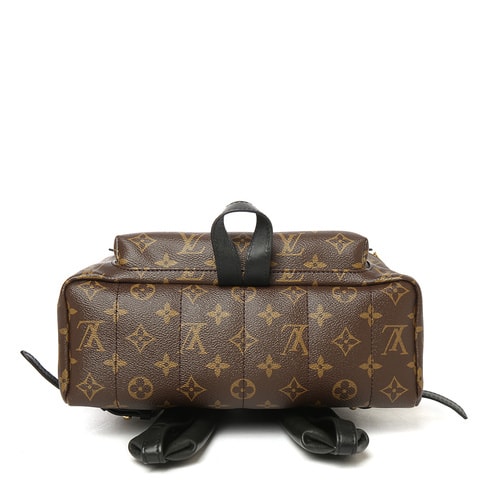 Louis Vuitton/路易威登 專柜爆款 小號老花經典女士雙肩包PM Monogram Backpack M41560 帆布/配皮