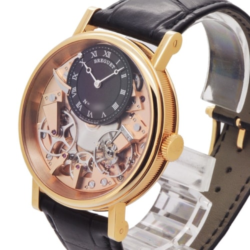 Breguet/寶璣傳統(tǒng)系列18K玫瑰金機(jī)械男表7057BR/R9/9W6