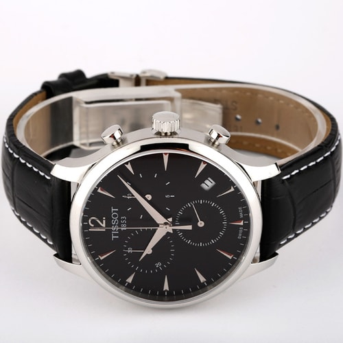 TISSOT/天梭 俊雅系列石英男表 T063.617.16.057.00 全球聯(lián)保