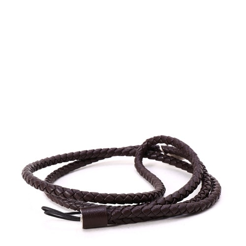 Bottega Veneta(葆蝶家) 棕色皮質(zhì)手機鏈