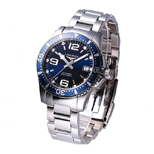 LONGINES/浪琴康卡斯自動機械潛水男表(L3.641.4.96.6)