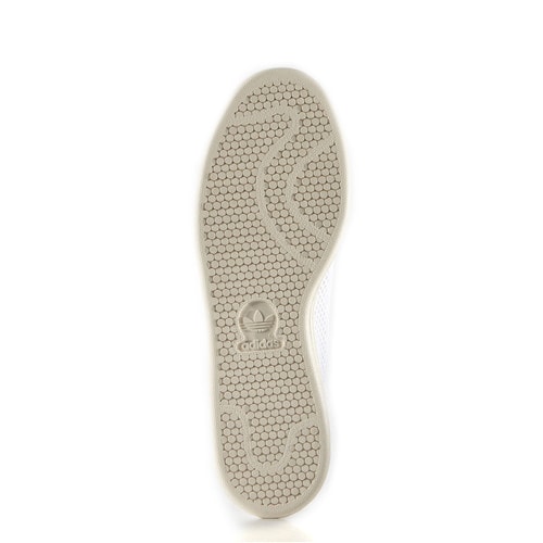 adidas 白/紅 STAN SMITH PRIMEKNIT面料靈活透氣運動鞋 S75147