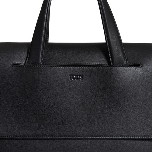 Tod’s/托德斯男士黑色公文包Tod's 牛皮小號信封包