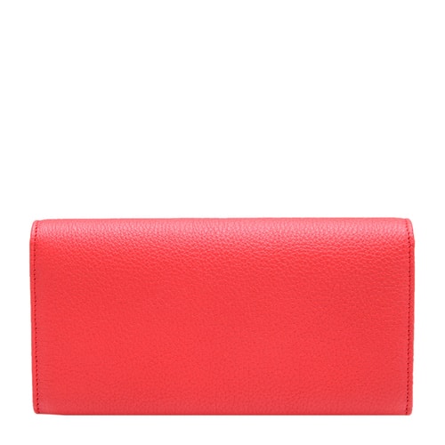 Balenciaga/巴黎世家牛皮材質(zhì)蝴蝶結(jié)裝飾女士長款錢夾