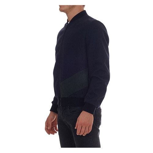 MSGM/MSGM 男士 純棉 拼接細(xì)節(jié) 夾克 BR