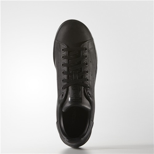 adidas 黑色 STAN SMITH 皮革透氣運動鞋 M20327
