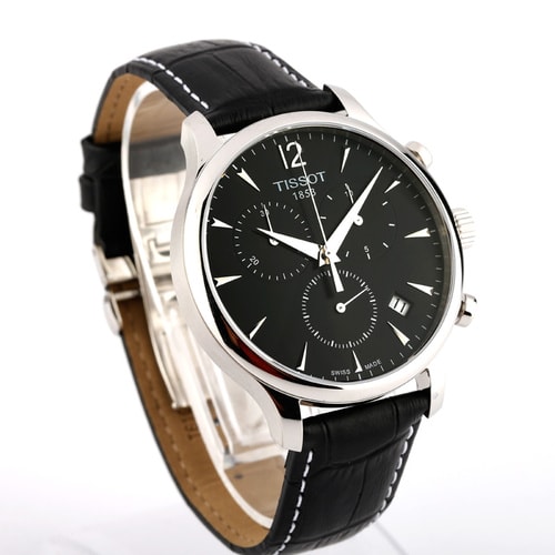 TISSOT/天梭 俊雅系列石英男表 T063.617.16.057.00 全球聯(lián)保