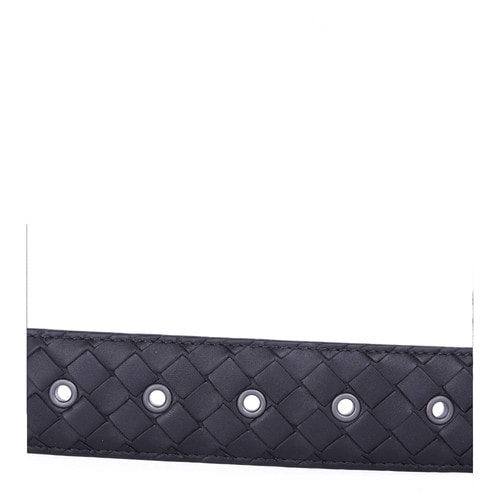 Bottega Veneta/葆蝶家牛皮男士針扣腰帶 173784 V4650 1000