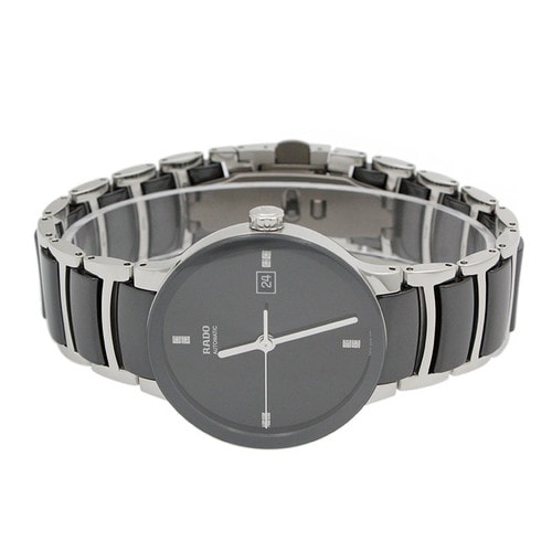 RADO/雷達(dá)晶萃系列鉆石陶瓷機(jī)械男表R30941702