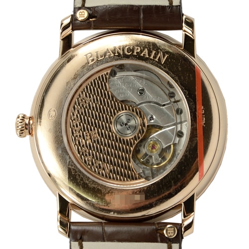 BLANCPAIN/寶珀Villeret系列男式自動機(jī)械腕表6651C-3642-55A