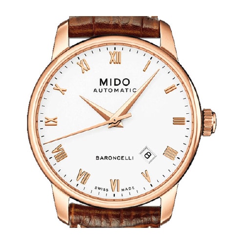 mido/美度貝倫賽麗系列男式自動機械腕表(M8600.2.26.8)全球聯保