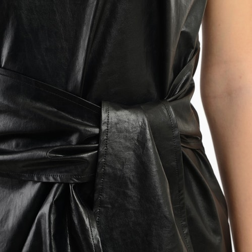 MSGM/MSGM 女士 棉質(zhì) 聚氨酯 腰帶束腰 連衣裙 ZI