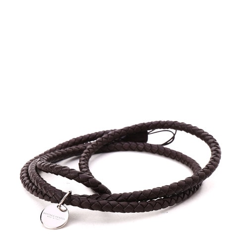 Bottega Veneta(葆蝶家) 棕色皮質(zhì)手機鏈