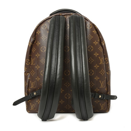 Louis Vuitton/路易威登 專柜爆款 小號老花經典女士雙肩包PM Monogram Backpack M41560 帆布/配皮